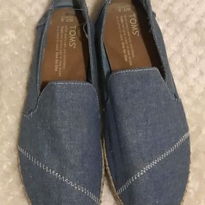 light blue toms semi-used